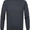 Profuomo Pullover Merinowol Antraciet