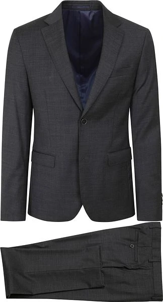 Suitable Kostuum Toulon Wol Sharkskin Antra - Afbeelding 2