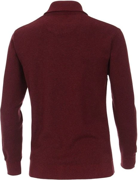 Casa Moda Halfzip Trui Bordeaux - Afbeelding 6