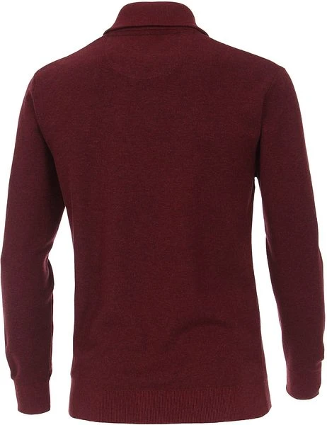 Casa Moda Halfzip Trui Bordeaux - Afbeelding 3