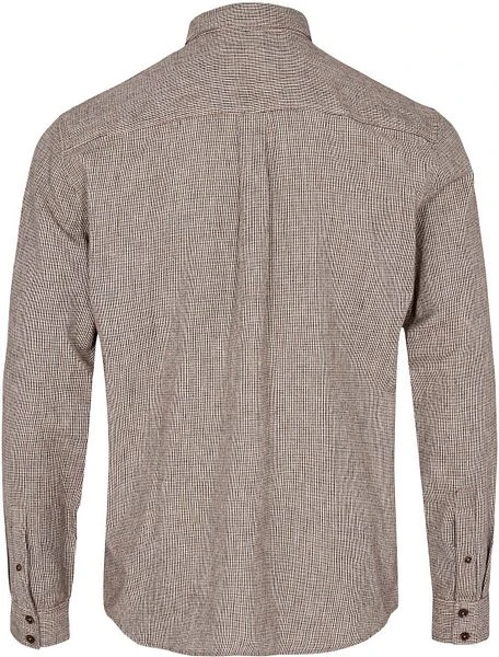 Anerkjendt Overhemd Akkonrad Ruiten Bruin - Afbeelding 2