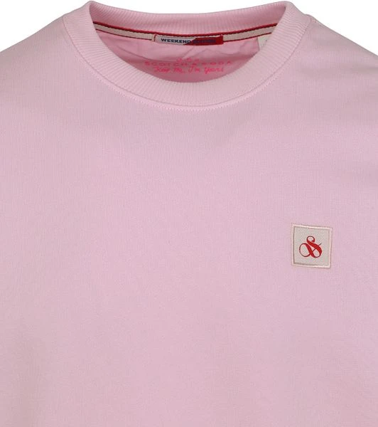 Scotch And Soda Essential Sweater Roze - Afbeelding 2