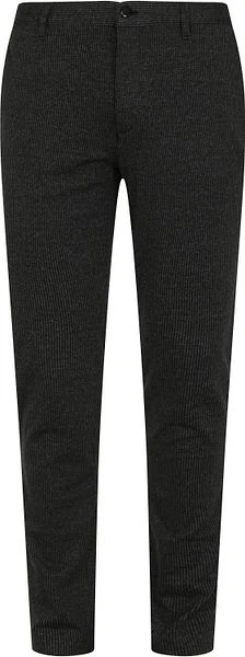 Alberto Rob Stretch Chino Antraciet Gestreept