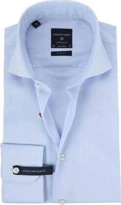 Profuomo Shirt SL7 Cutaway Lichtblauw