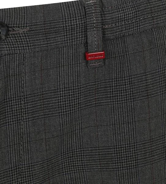 Mac Lennox Sport Chino Grijs Geruit - Afbeelding 2