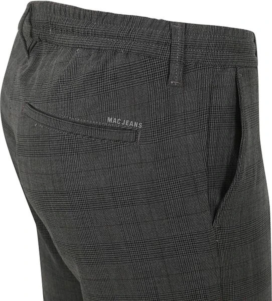 Mac Lennox Sport Chino Grijs Geruit - Afbeelding 4