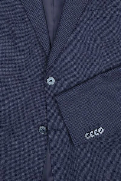 Suitable Kostuum Wol Toulon Blauw - Afbeelding 3