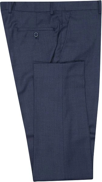 Suitable Kostuum Wol Toulon Blauw - Afbeelding 6