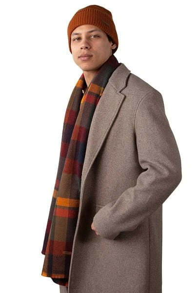 Barts Lowel Sjaal Burgundy - Afbeelding 4