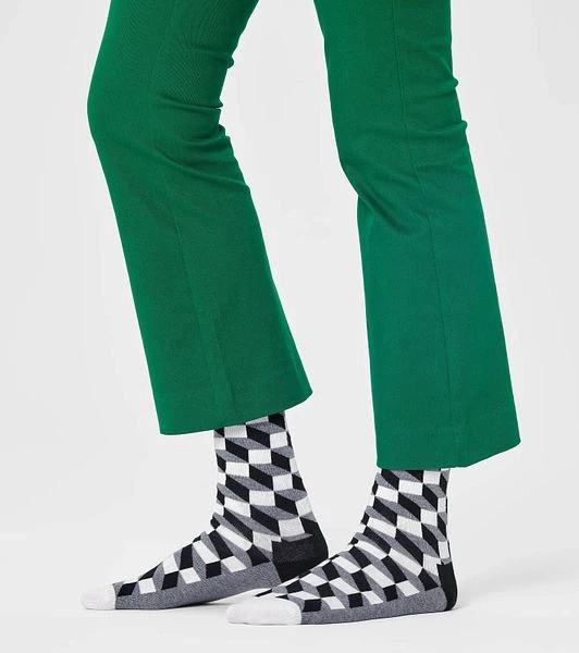 Happy Socks Sokken Blokken Zwart - Afbeelding 3