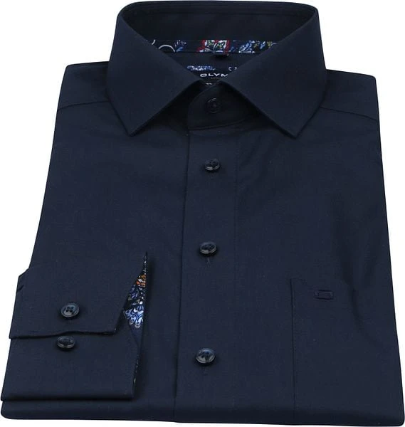 Olymp Luxor Overhemd Donkerblauw - Afbeelding 6