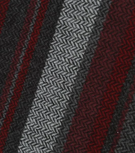Suitable Heren Sjaal Rood Grijs - Afbeelding 4
