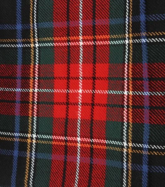 Suitable Heren Sjaal Ruit Groen Rood - Afbeelding 4