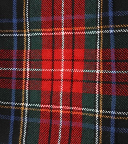 Suitable Heren Sjaal Ruit Groen Rood - Afbeelding 2