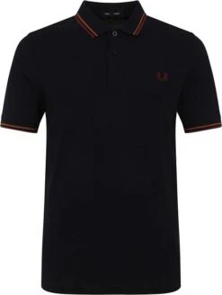 Fred Perry Donkerblauw Polo