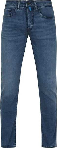 Pierre Cardin 5 Pocket Broek Antibes Blauw