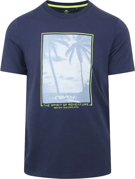 NZA T-shirt Rotoma Blauw