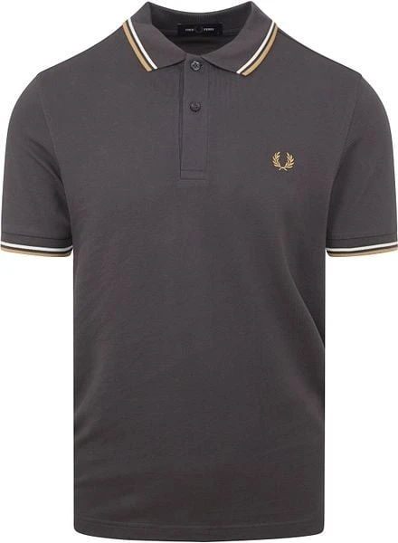 Fred Perry Polo M3600 Antraciet Grijs - Afbeelding 5