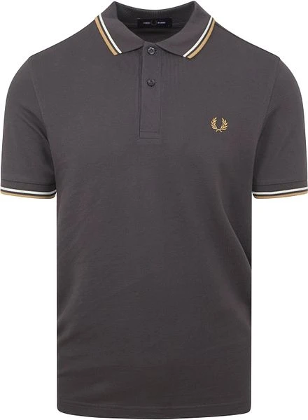 Fred Perry Polo M3600 Antraciet Grijs