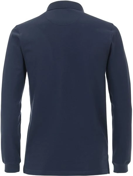 Casa Moda Longsleeve Polo Blauw - Afbeelding 3