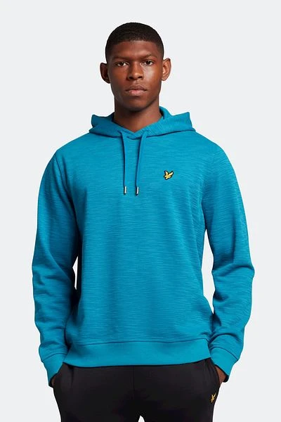 Lyle And Scott Hoodie Petrol Blauw - Afbeelding 2