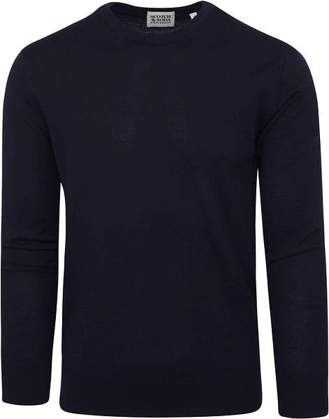 Scotch And Soda Trui Wol Navy