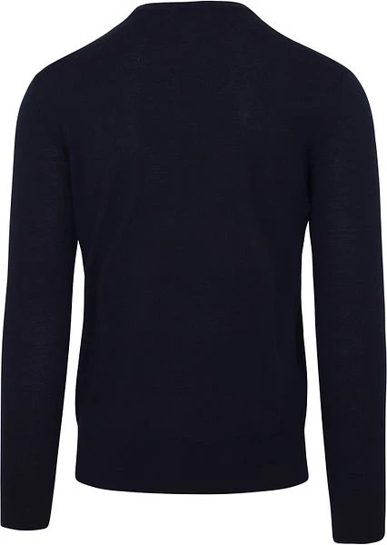 Scotch And Soda Trui Wol Navy - Afbeelding 6