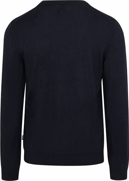 Hugo Boss Pullover Melba Wol Donkerblauw - Afbeelding 6