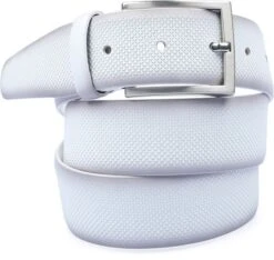 Suitable Riem Structuur Leer Wit