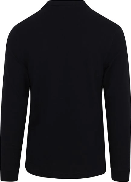 Fred Perry Longsleeve Polo Donkerblauw - Afbeelding 4