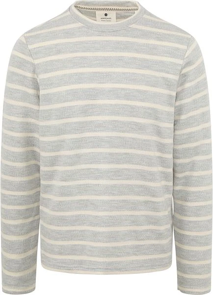 Anerkjendt Trui Sail Strepen Grijs