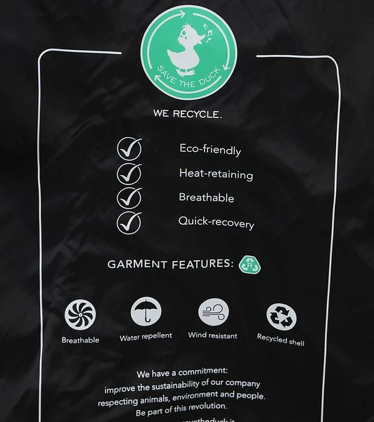 Save The Duck Jas David Donkergroen - Afbeelding 6