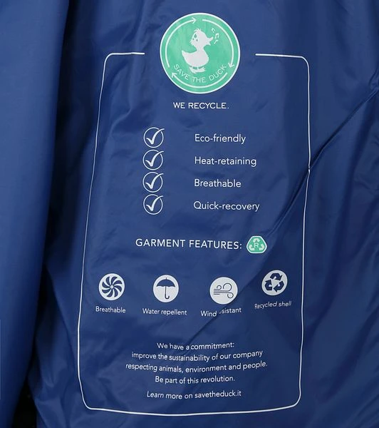 Save The Duck Jas David Donkerblauw - Afbeelding 6