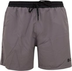 Hugo Boss Zwembroek Grijs