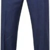 Suitable Pantalon Buck Split Wol Donkerblauw