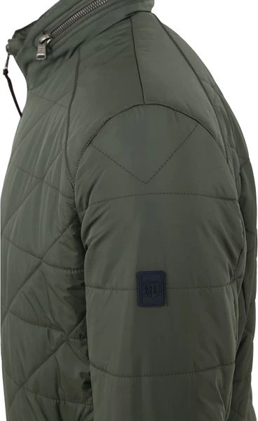 State Of Art Jas Plain Donkergroen - Afbeelding 4