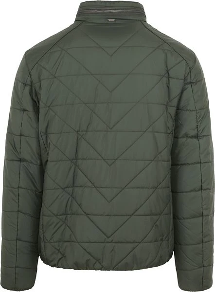 State Of Art Jas Plain Donkergroen - Afbeelding 5