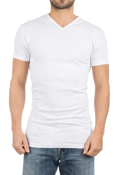 Alan Red Vermont Extra Lange T-Shirts Wit (2Pack) - Afbeelding 5