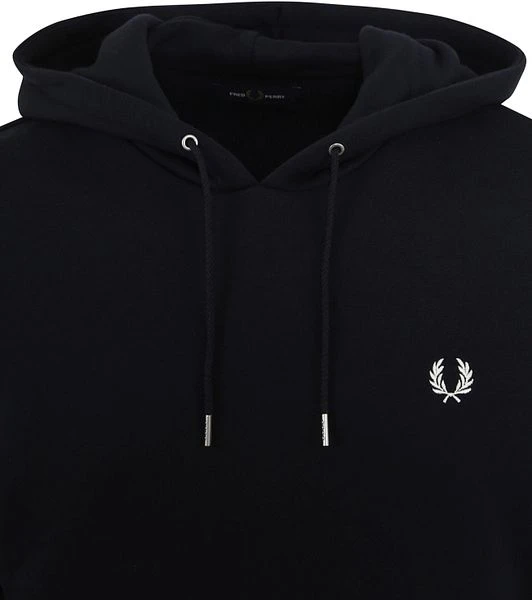 Fred Perry Hoodie Logo M2643 Navy - Afbeelding 2