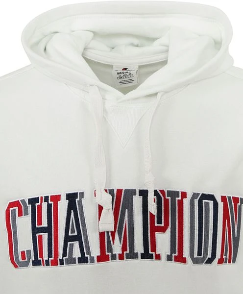 Champion Sweat Hoodie Logo Wit - Afbeelding 2