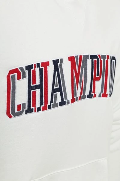 Champion Sweat Hoodie Logo Wit - Afbeelding 3