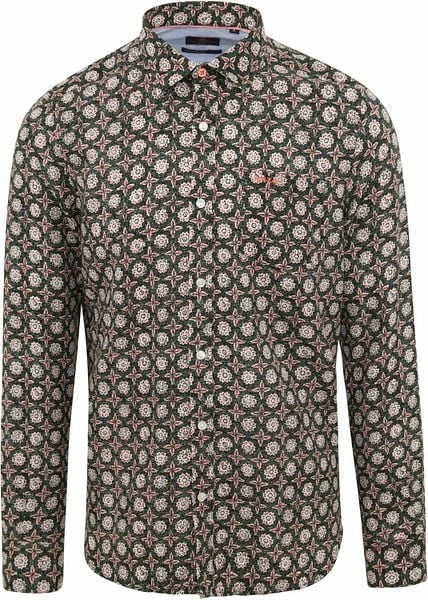 NZA Overhemd Huntly Groen Multicolour - Afbeelding 6