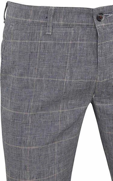 Suitable Chino Pico Ruiten Linnen Grijs - Afbeelding 2