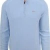 NZA Half Zip Trui Muddy's Licht Blauw