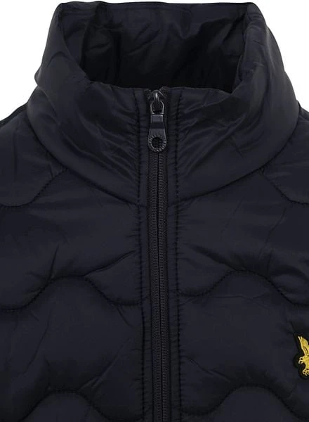 Lyle & Scott Bodywarmer Quilted Navy - Afbeelding 6