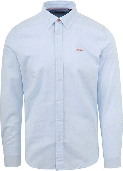 NZA Overhemd Roor Lichtblauw Melange - Afbeelding 5