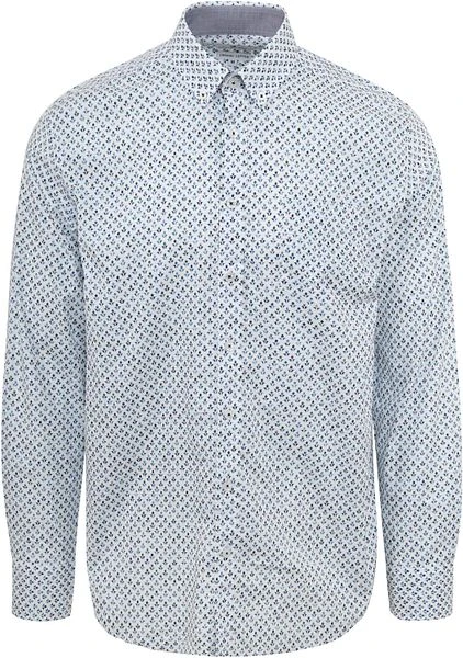 State Of Art Overhemd Print Wit