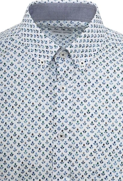 State Of Art Overhemd Print Wit - Afbeelding 6