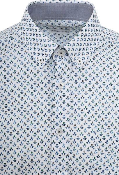 State Of Art Overhemd Print Wit - Afbeelding 2