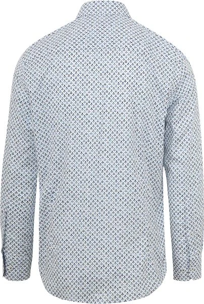 State Of Art Overhemd Print Wit - Afbeelding 4